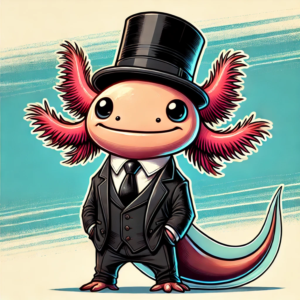 Axolotl Mascot
